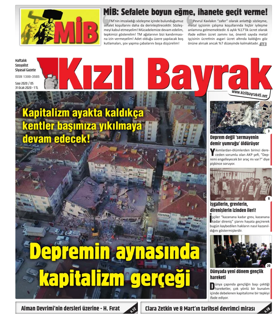 Yıl 2020 Sayı 05 31 Ocak kapak görseli