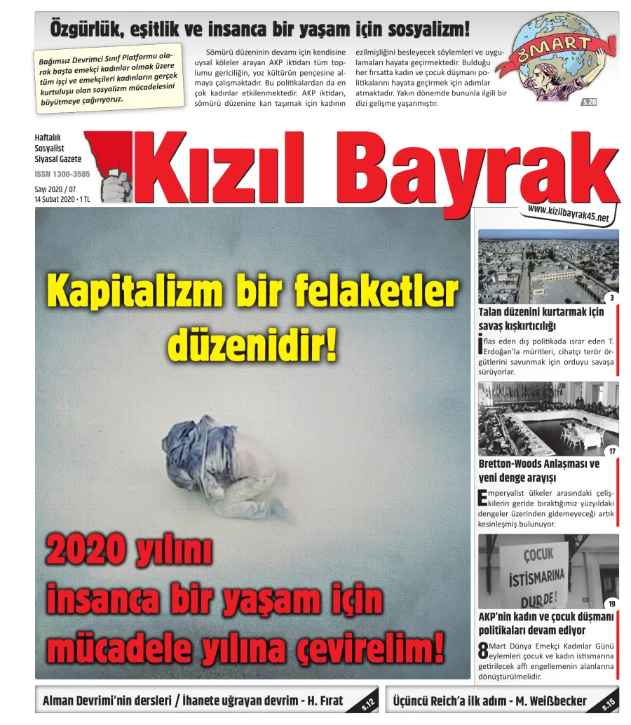 Yıl 2020 Sayı 07 14 Şubat kapak görseli