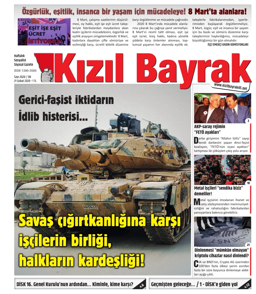 Yıl 2020 Sayı 08 21 Şubat kapak görseli