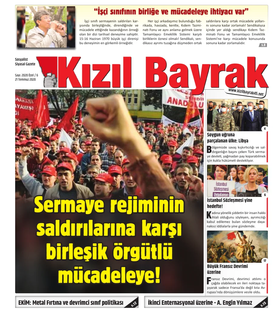 Yıl 2020 Sayı 17 21 Temmuz kapak görseli