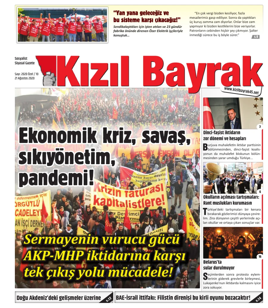 Yıl 2020 Sayı 21 21 Ağustos kitap kapağı