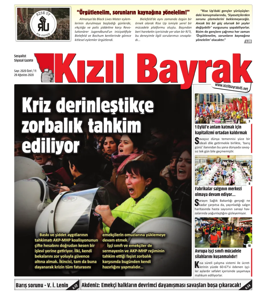 Yıl 2020 Sayı 22 28 Ağustos kapak görseli
