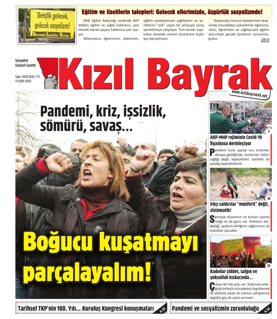 Yıl 2020 Sayı 24 11 Eylül kapak görseli