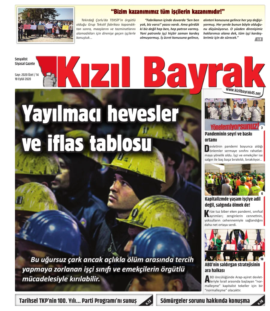 Yıl 2020 Sayı 25 18 Eylül kapak görseli