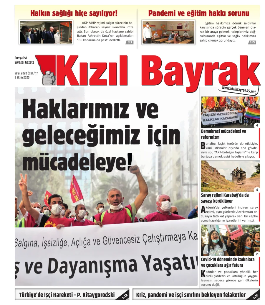 Yıl 2020 Sayı 28 09 Ekim kapak görseli