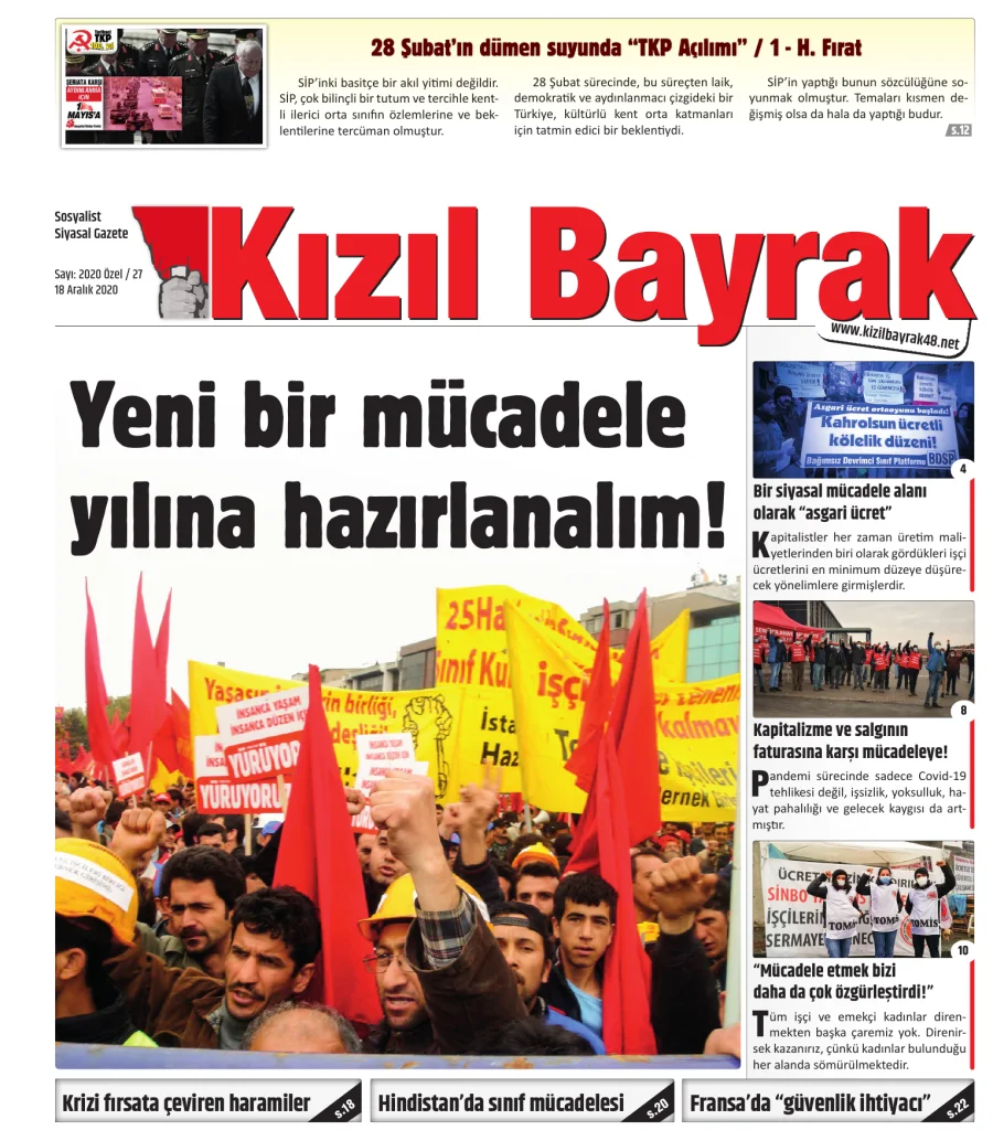Yıl 2020 Sayı 38 18 Aralık kapak görseli