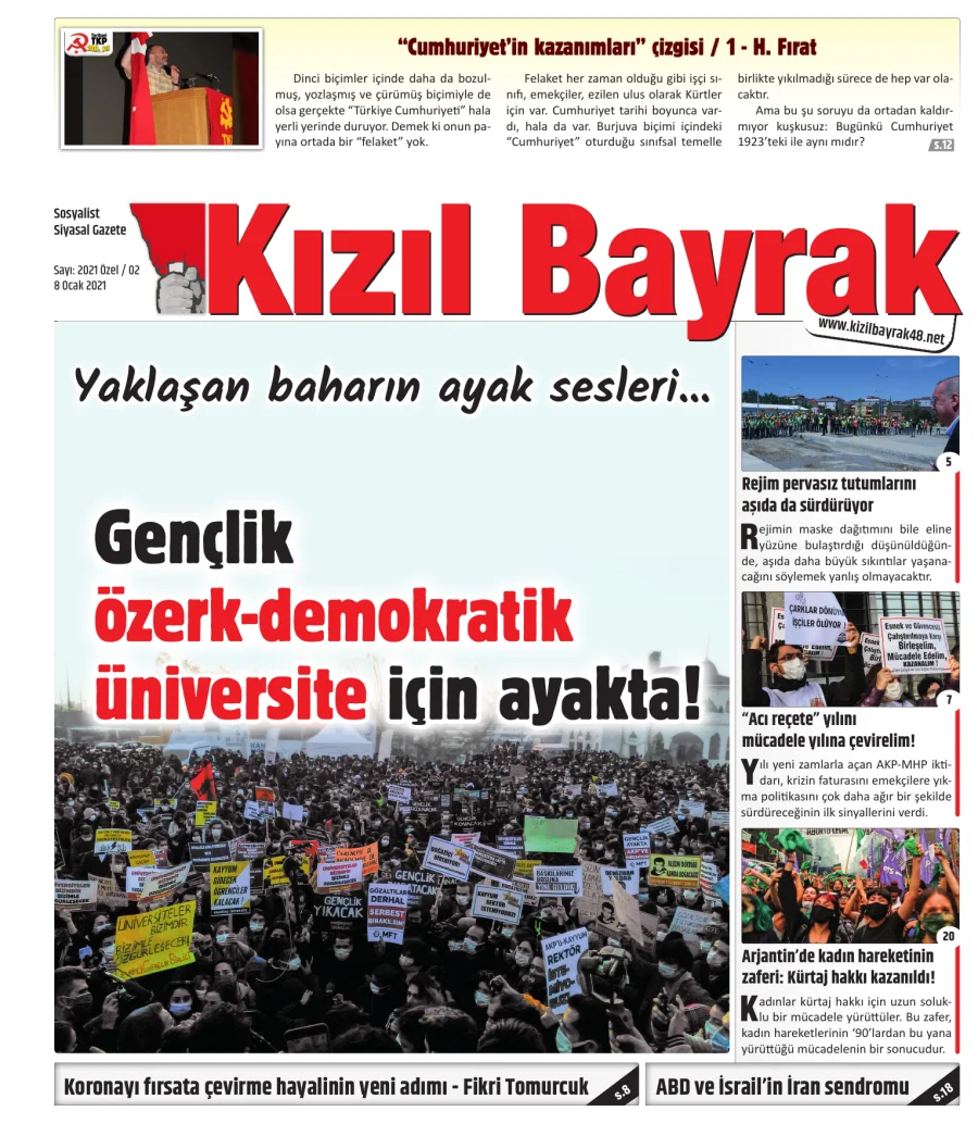 Yıl 2021 Sayı 02 08 Ocak kapak görseli