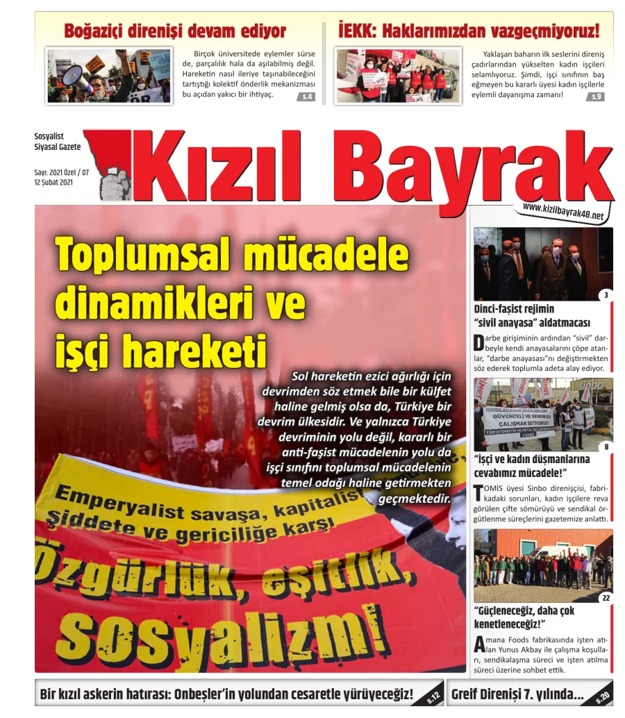Yıl 2021 Sayı 07 12 Şubat kapak görseli