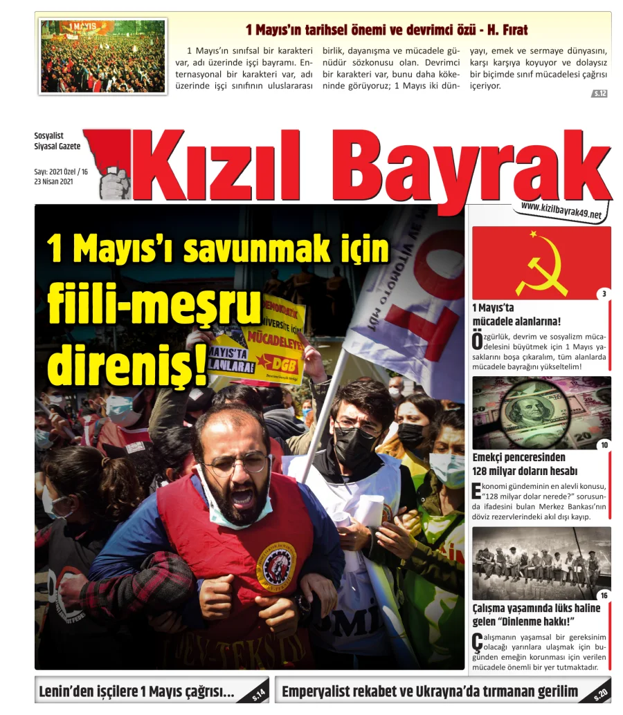 Yıl 2021 Sayı 16 23 Nisan kapak görseli