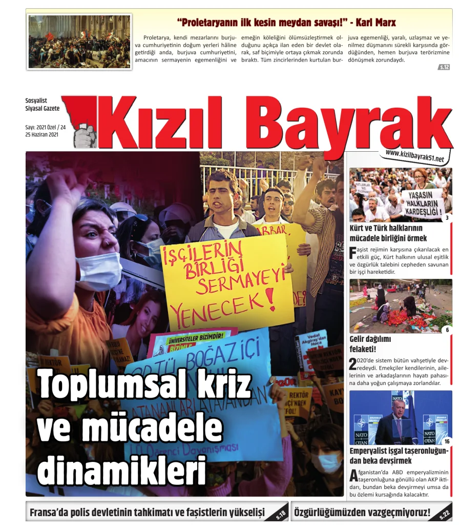 Yıl 2021 Sayı 24 25 Haziran kitap kapağı