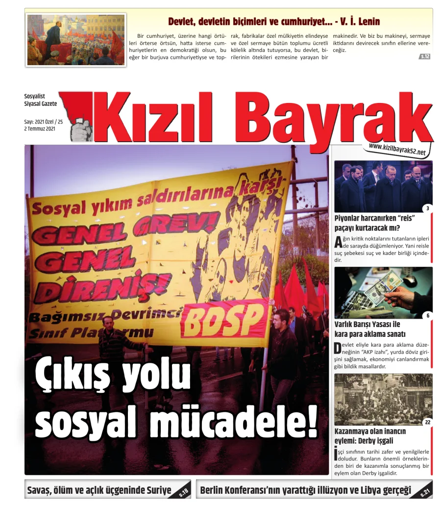 Yıl 2021 Sayı 25 2 Temmuz kapak görseli