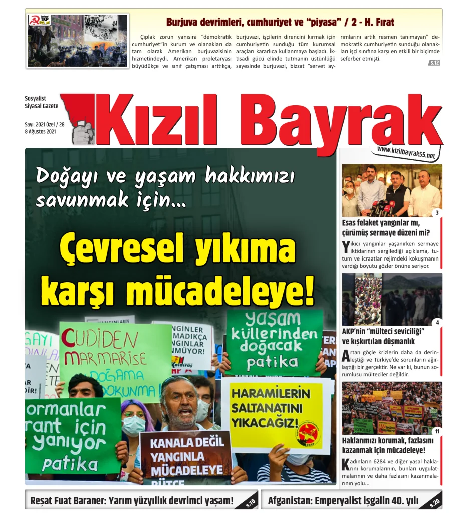 Yıl 2021 Sayı 28 8 Ağustos kapak görseli
