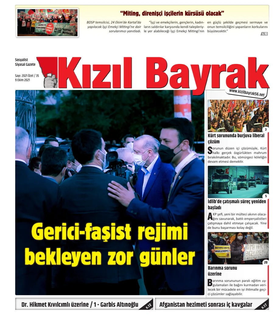 Yıl 2021 Sayı 35 9 Ekim kitap kapağı