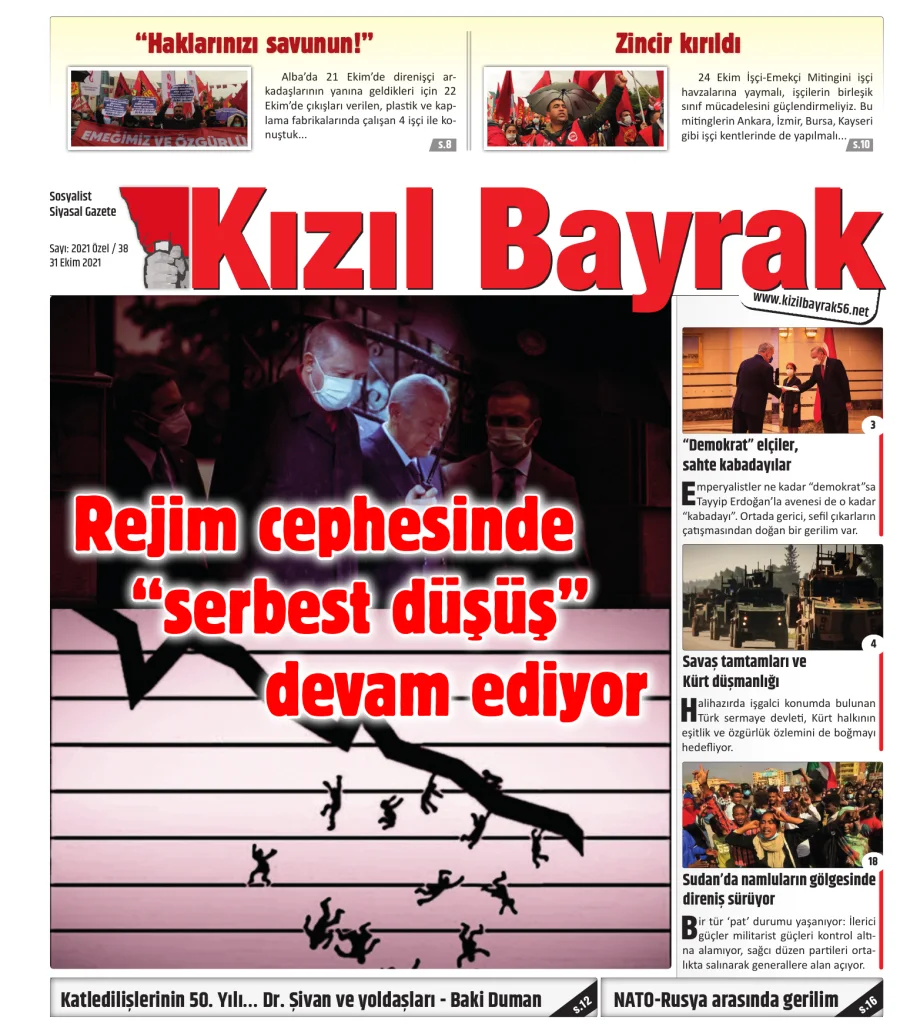 Yıl 2021 Sayı 38 31 Ekim kapak görseli