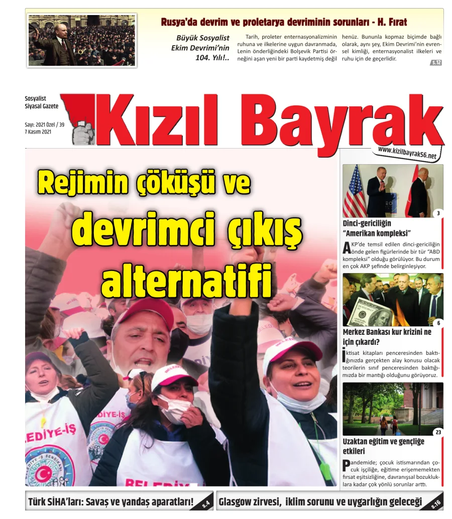 Yıl 2021 Sayı 39 7 Kasım kapak görseli