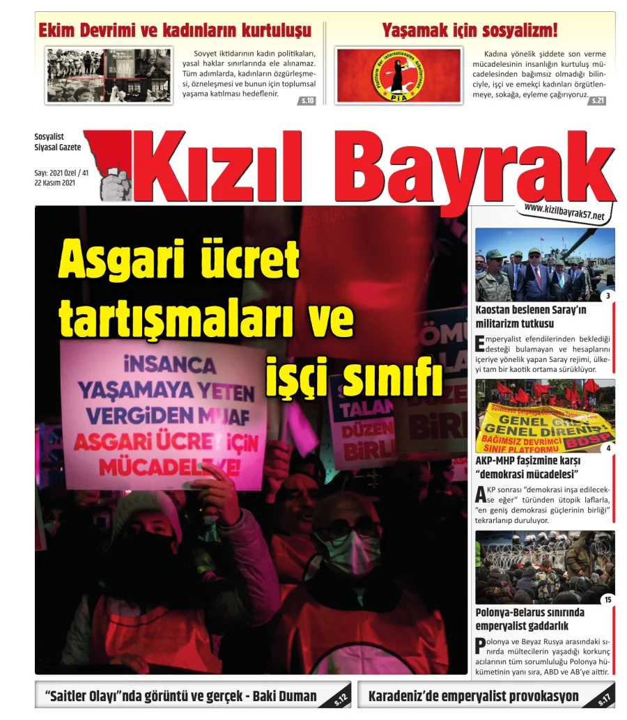 Yıl 2021 Sayı 41 22 Kasım kitap kapağı