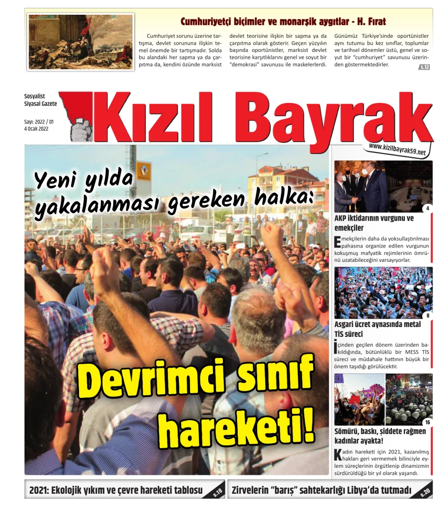 Yıl 2022 Sayı 01 04 Ocak kapak görseli