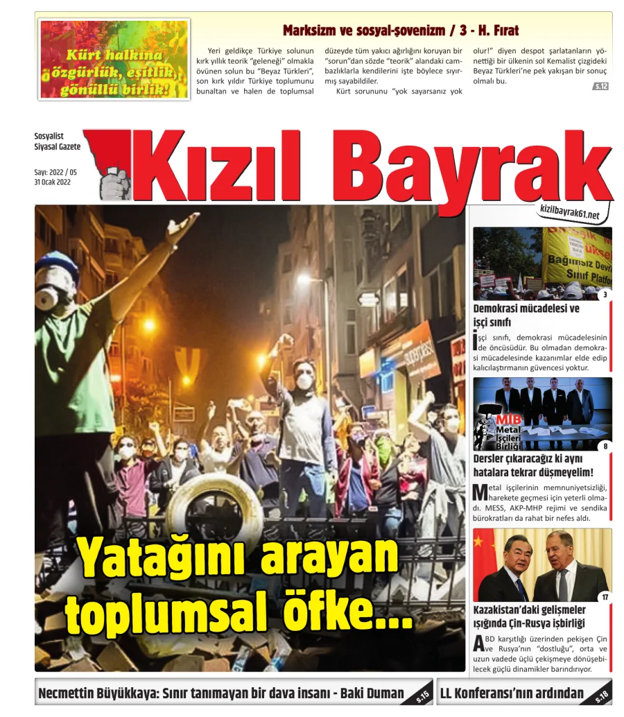 Yıl 2022 Sayı 05 31 Ocak kapak görseli
