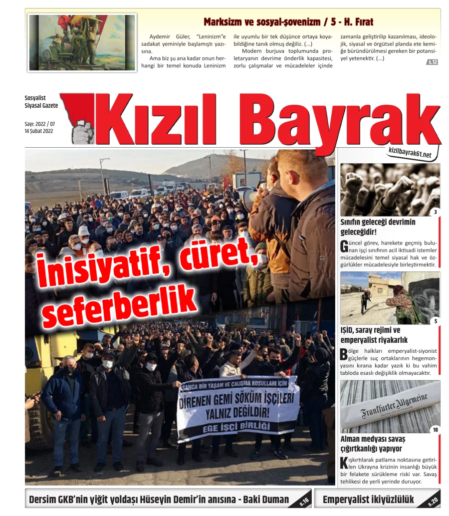 Yıl 2022 Sayı 07 14 Şubat kapak görseli