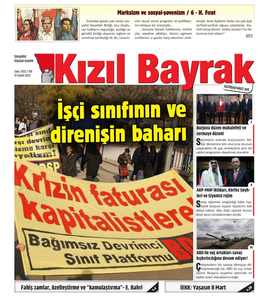 Yıl 2022 Sayı 08 21 Şubat kapak görseli