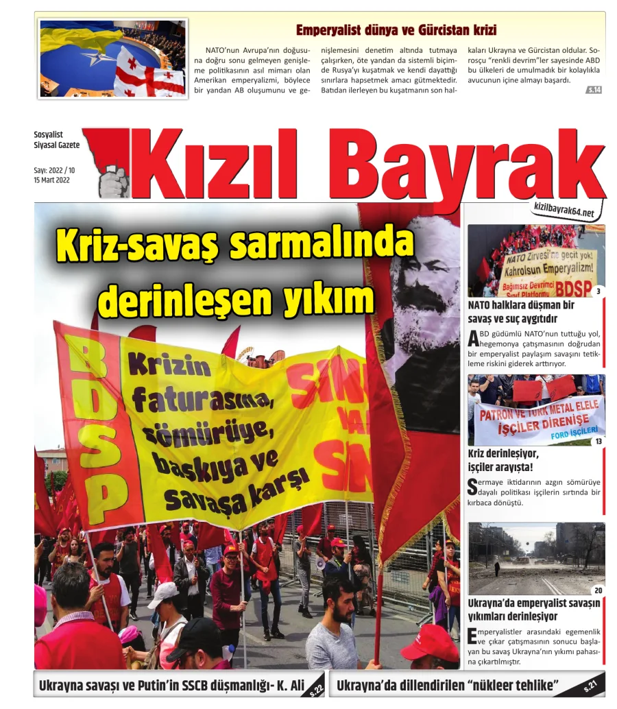 Yıl 2022 Sayı 10 15 Mart kitap kapağı