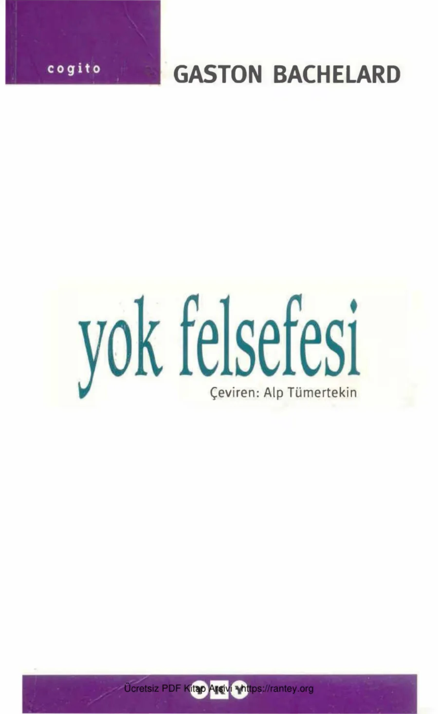 Yok Felsefesi kapak görseli