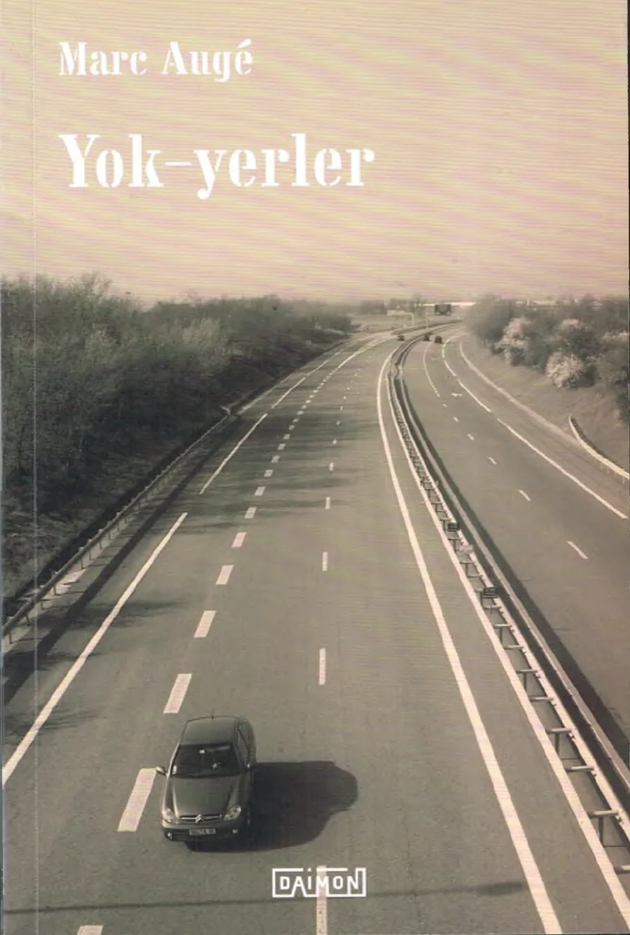 Yok yerler Daimon Yayınları kapak görseli