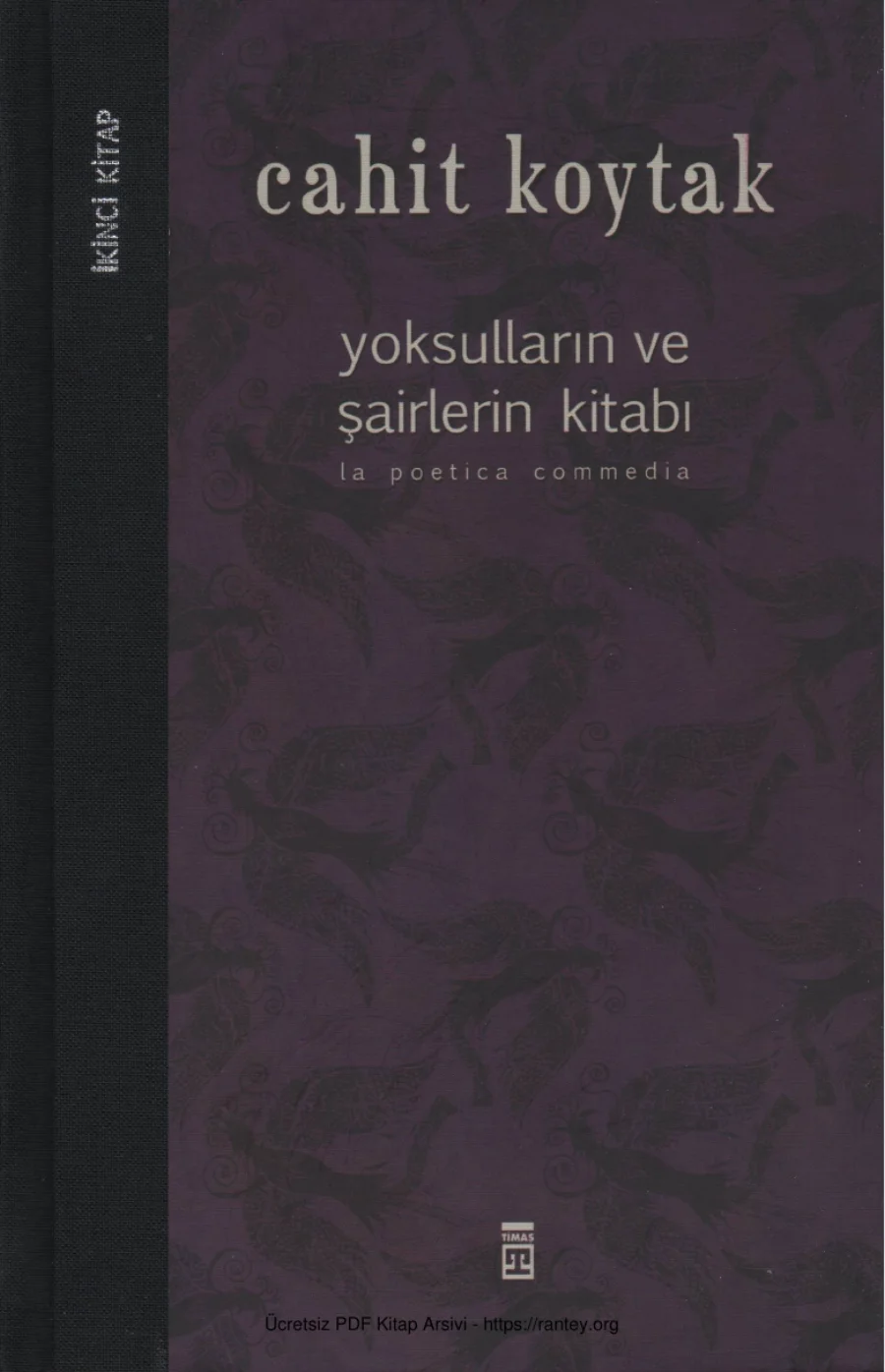 Yoksulların ve Şairlerin Kitabı La Poetica Commedia İkinci Kitap kapak görseli
