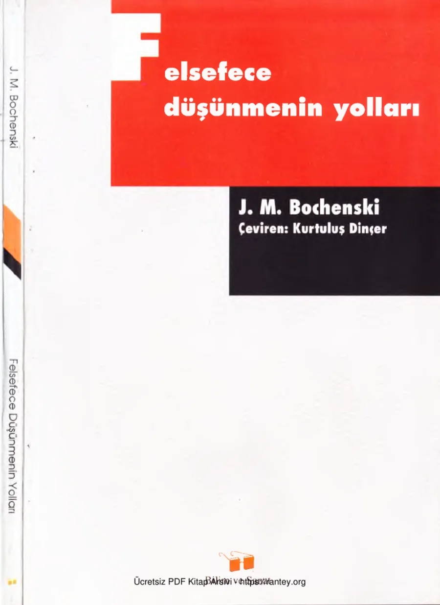 Yolları JMBochenski kapak görseli