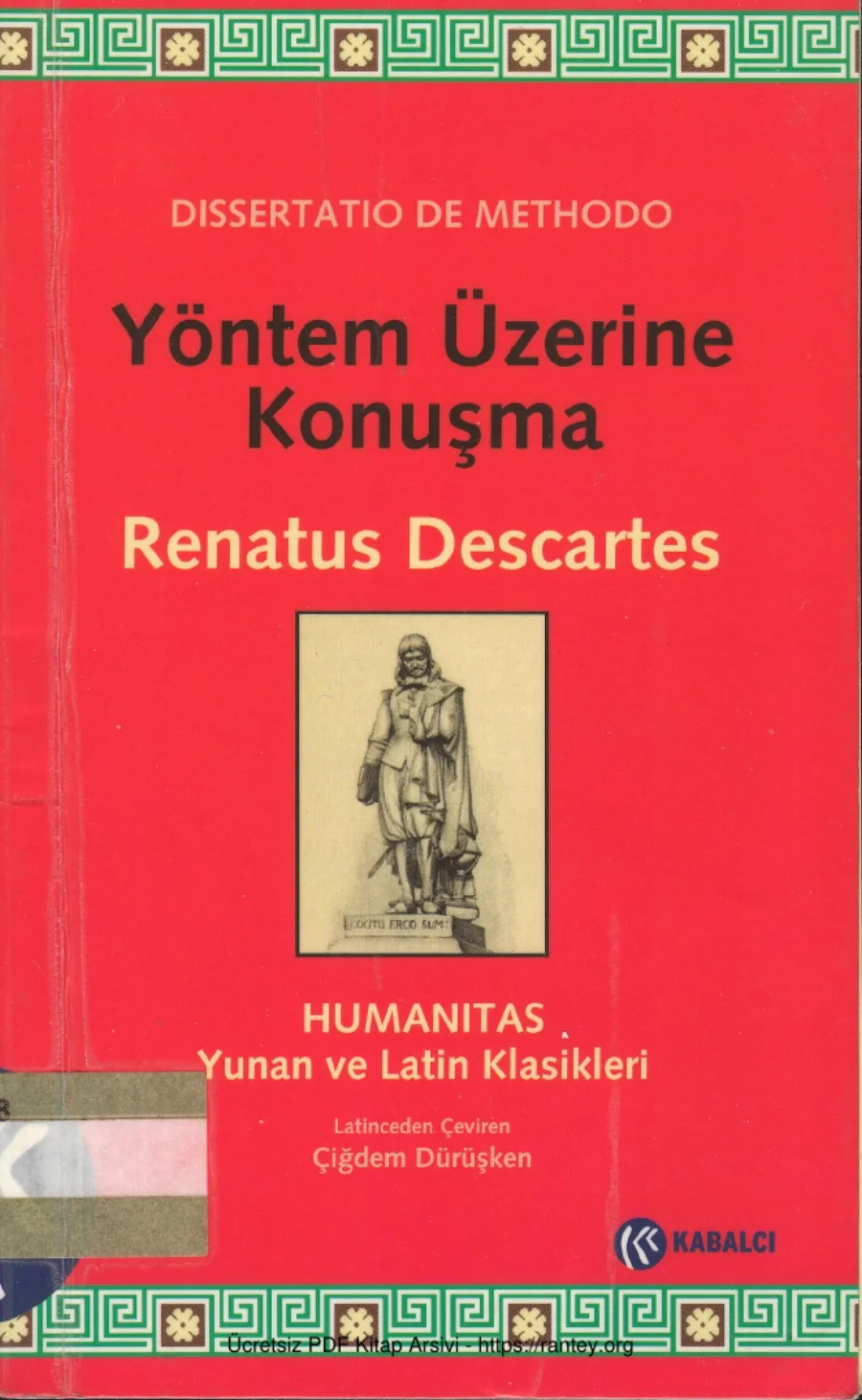 Yöntem Üzerine Konuşma kapak görseli