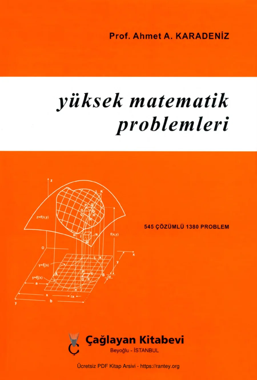 Yüksek Matematik Problemleri Çağlayan Yayınları kapak görseli