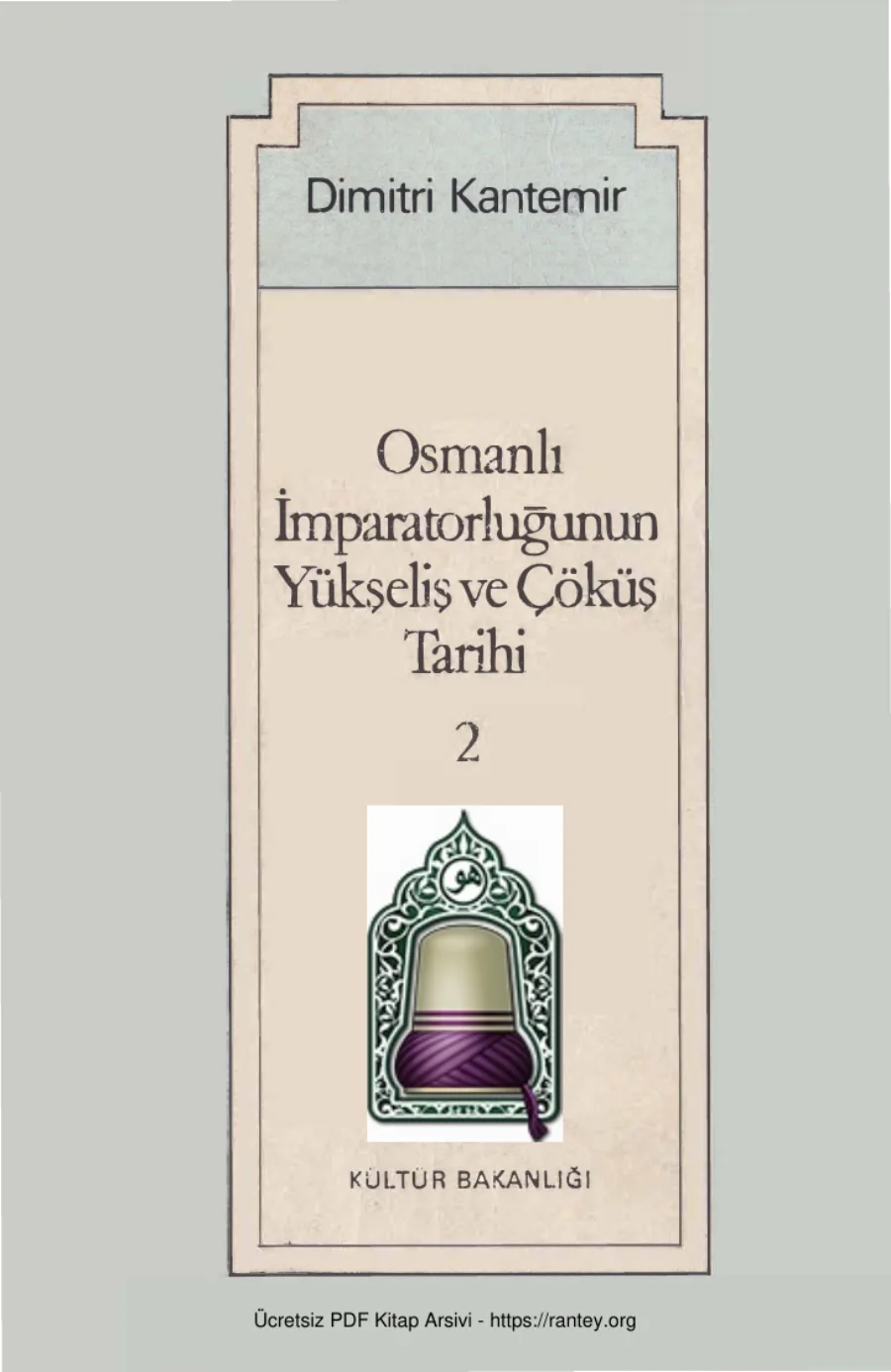 Yükseliş ve Çöküş Tarihi 2 Dimitri Kantemir kapak görseli