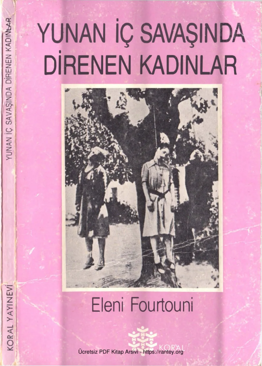 Yunan İç Savaşında Direnen Kadınlar kapak görseli