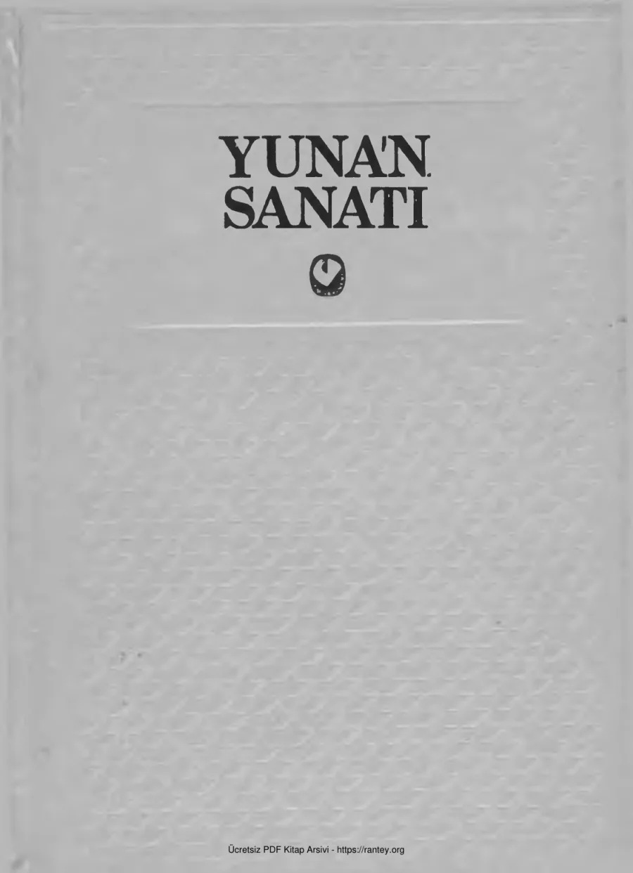 Yunan Sanatı Cem Yayınevi kapak görseli