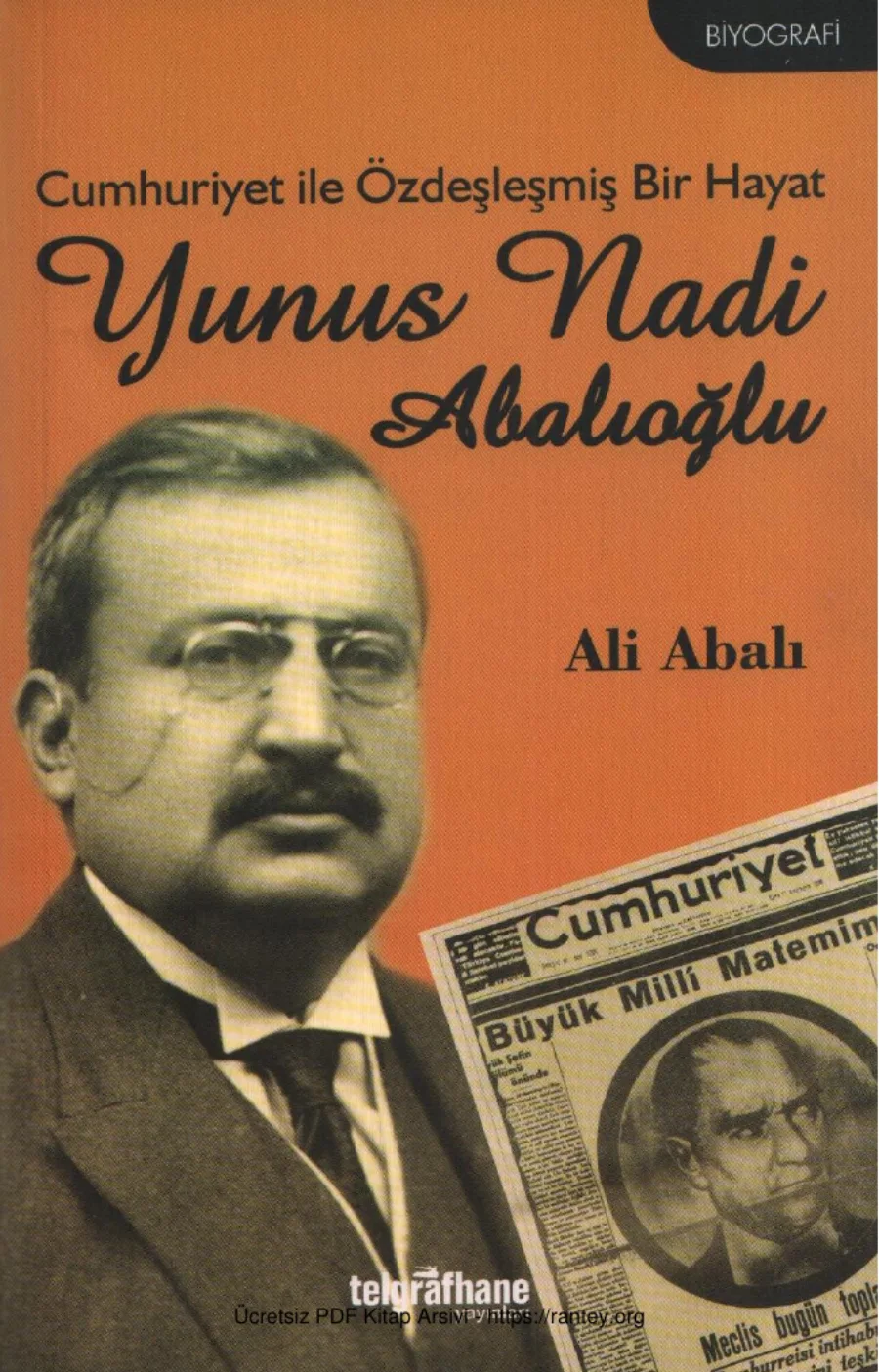 Yunus Nadi Abalıoğlu Telgrafhane Yayınları kapak görseli