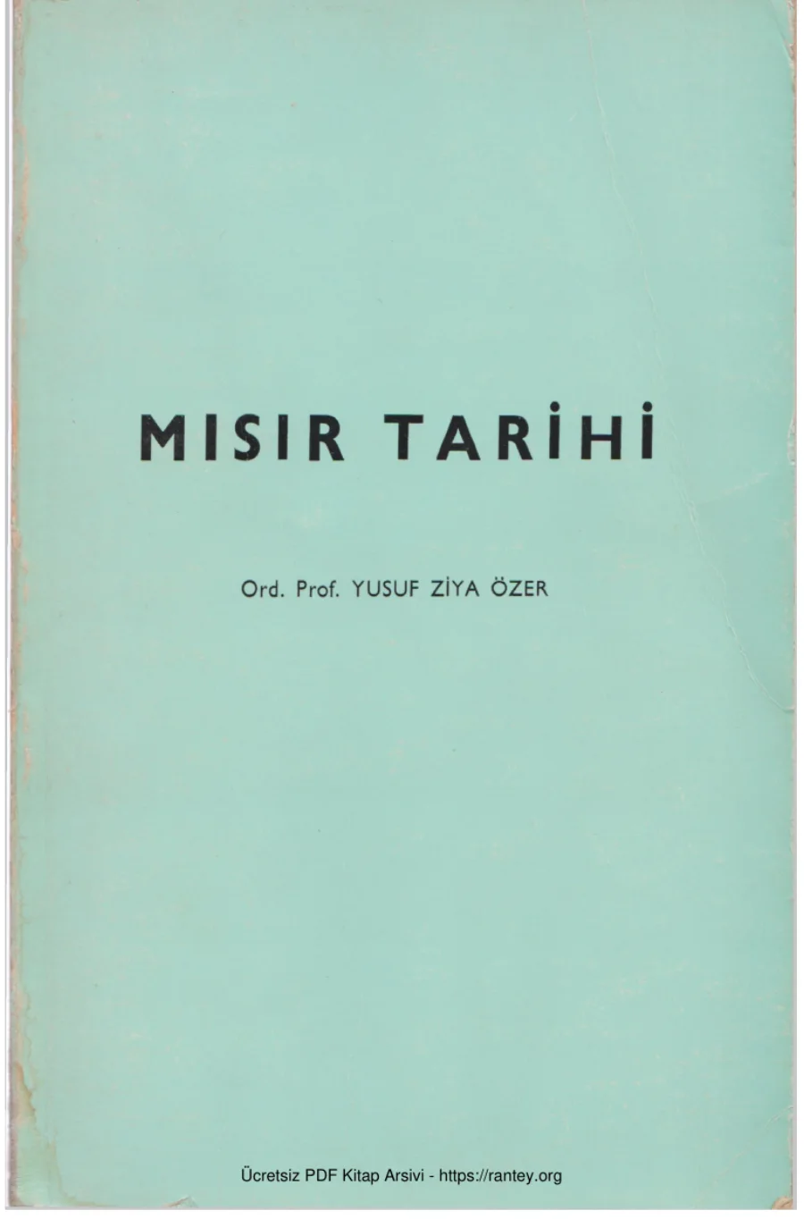 YusufZiyaÖzer MısırTarihi kapak görseli