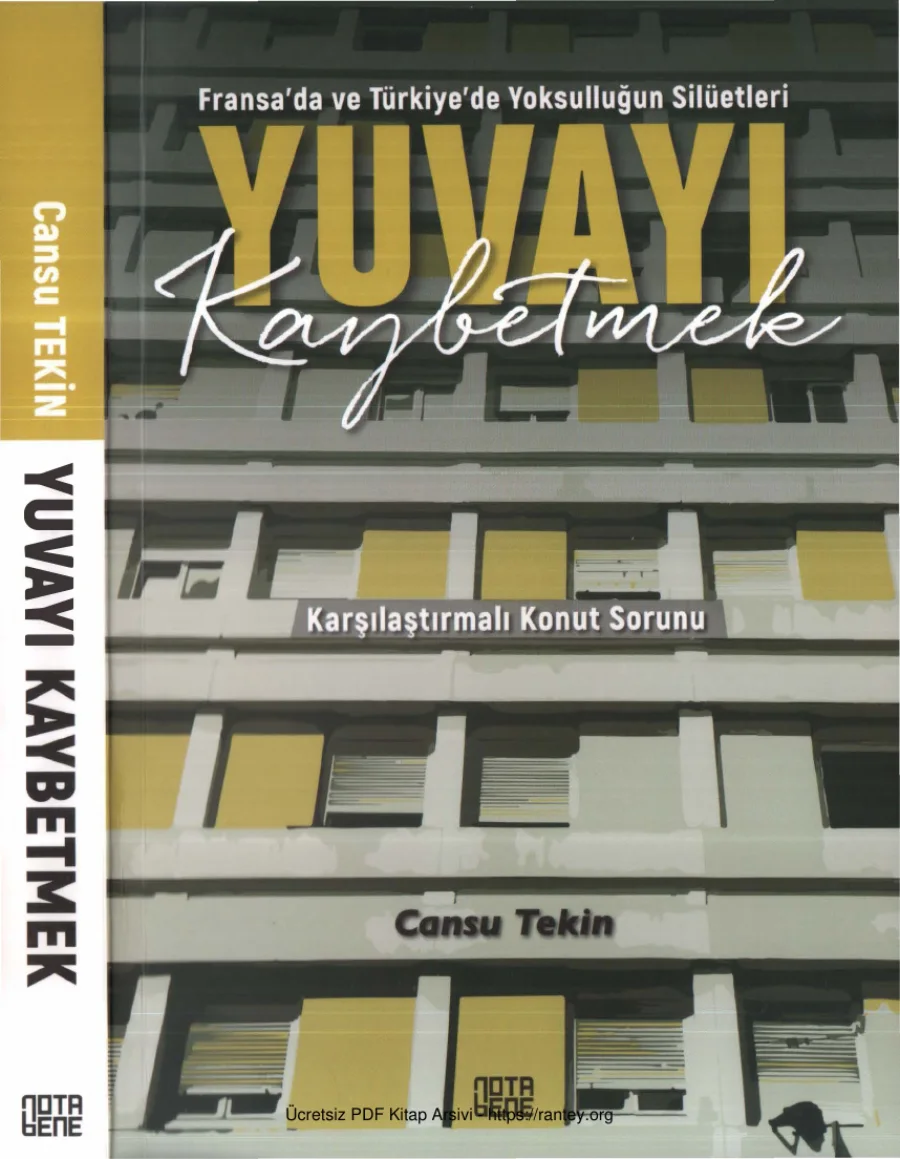 Yuvayı Kaybetmek: Fransa'da ve Türkiye'de Yoksulluğun Silüetleri kapak görseli