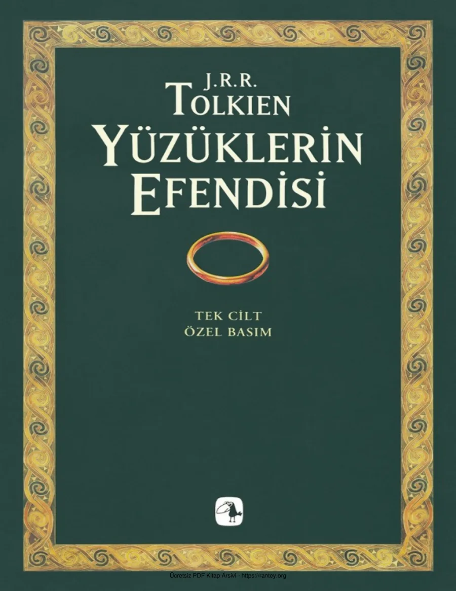 Yüzüklerin Efendisi kapak görseli