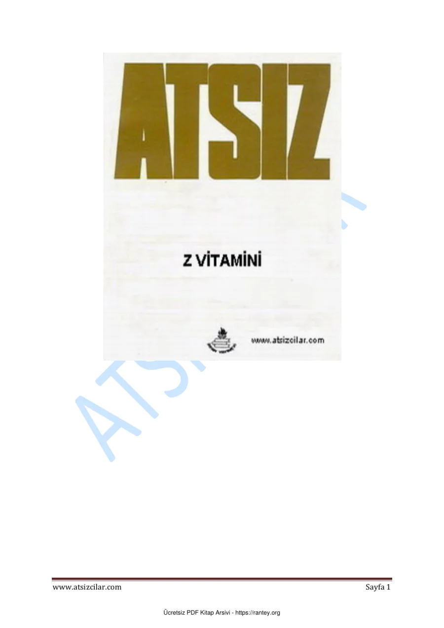 Z Vitamini kapak görseli