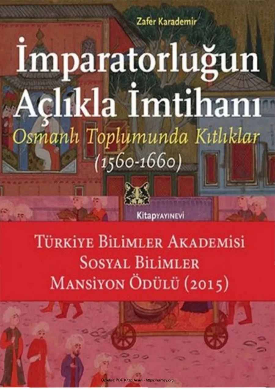 Zafer Karademir İmparatorluğun Açlıkla İmtihanı kapak görseli