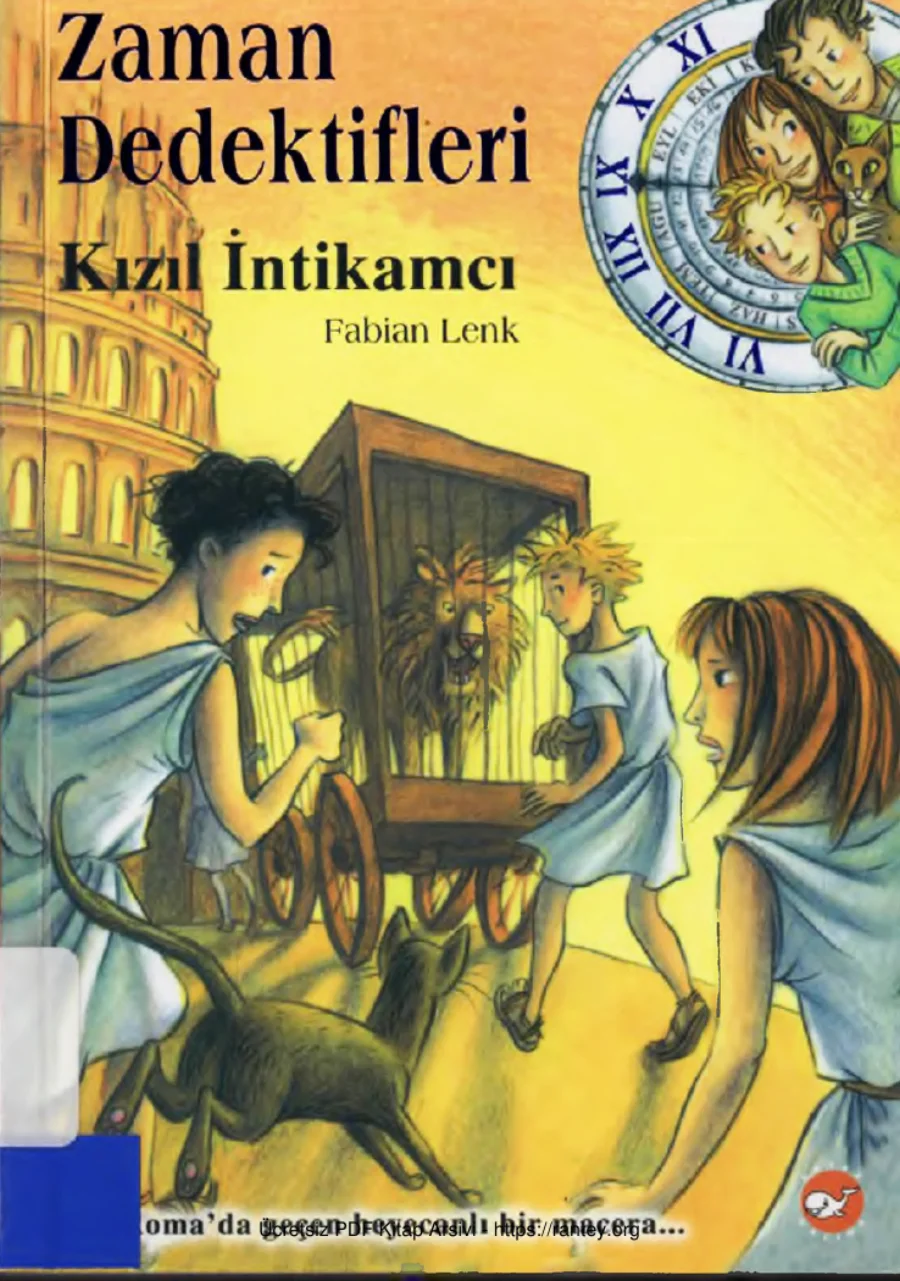 Zaman Dedektifleri II Kızıl İntikamcı Beyaz Balina Yayınları kapak görseli