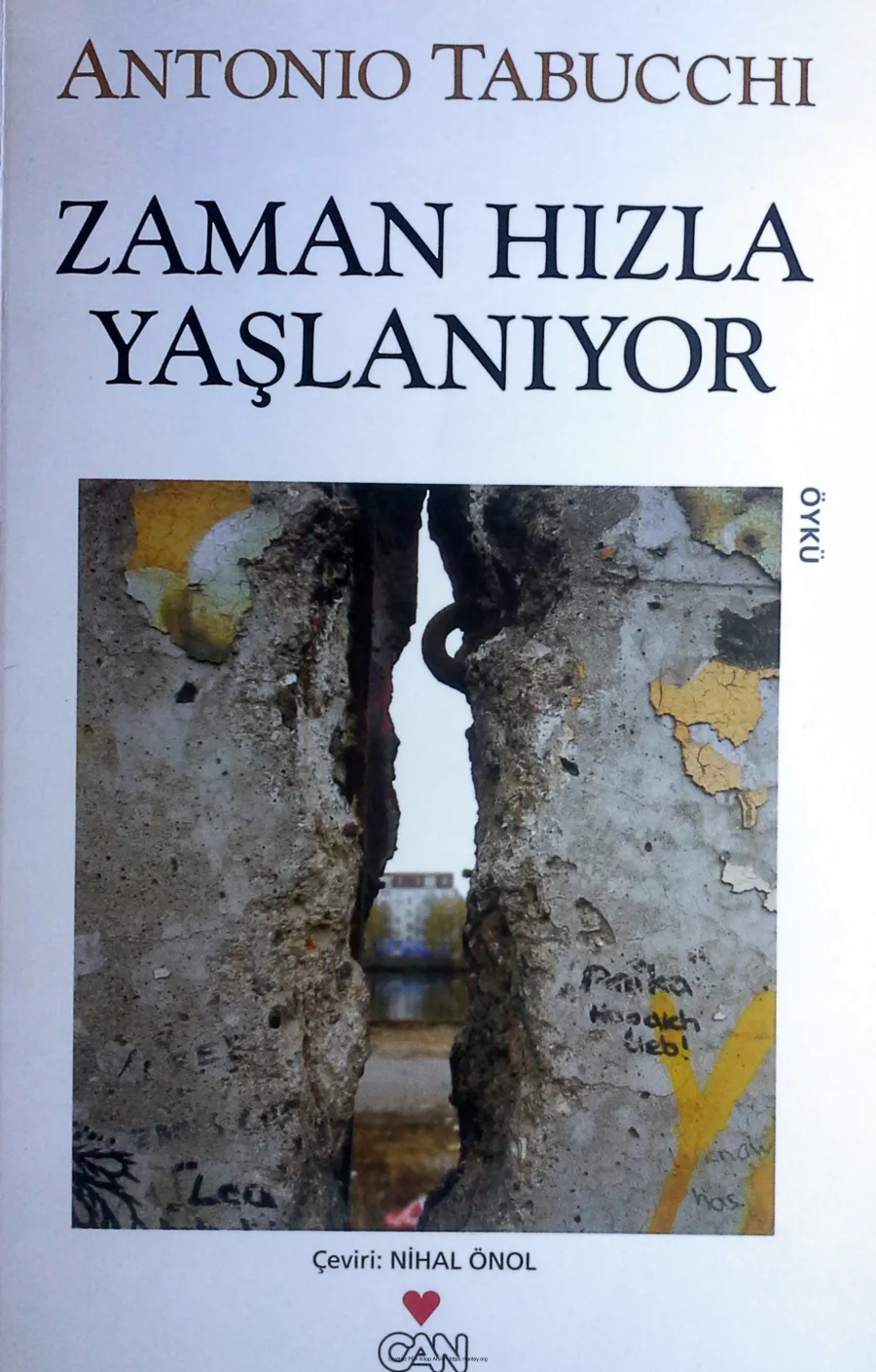 Zaman Hızla Yaşlanıyor Can Yayınları kapak görseli