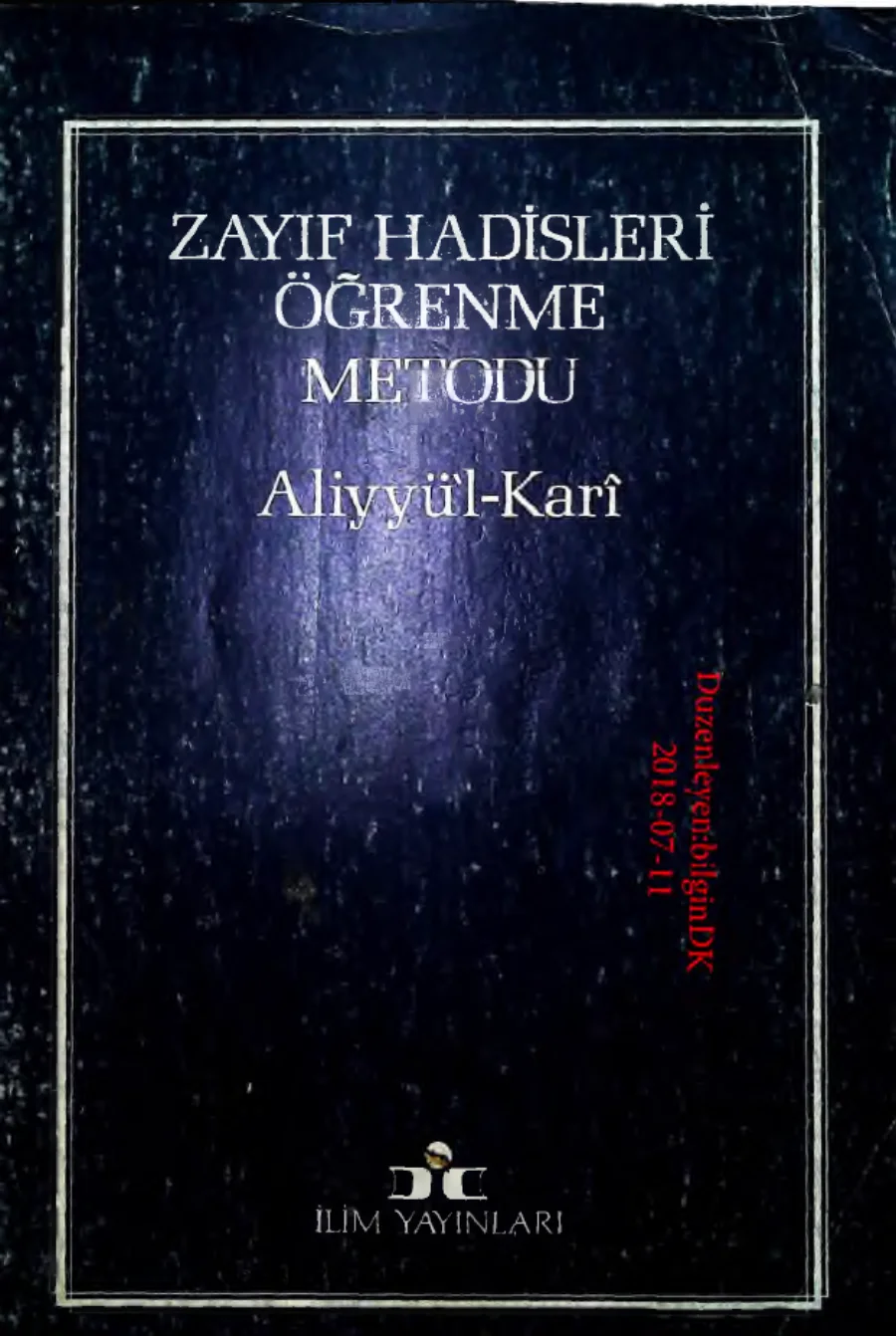 Zayif Hadisleri Ogrenme Metodu kapak görseli