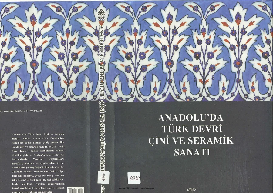 Zehra Çobanlı Anadoluda Türk Devri Çini ve Seramik Sanatı kapak görseli