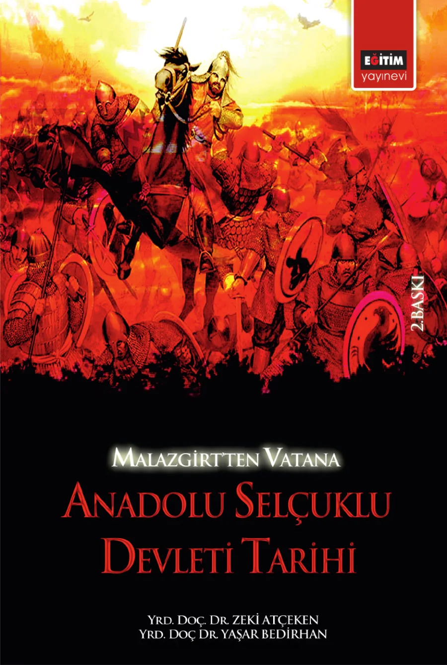 Zeki Atçeken Yaşar Bedirhan Malazgirtten Vatana Anadolu Selçuklu Devleti Eğitim Kitabevi kapak görseli