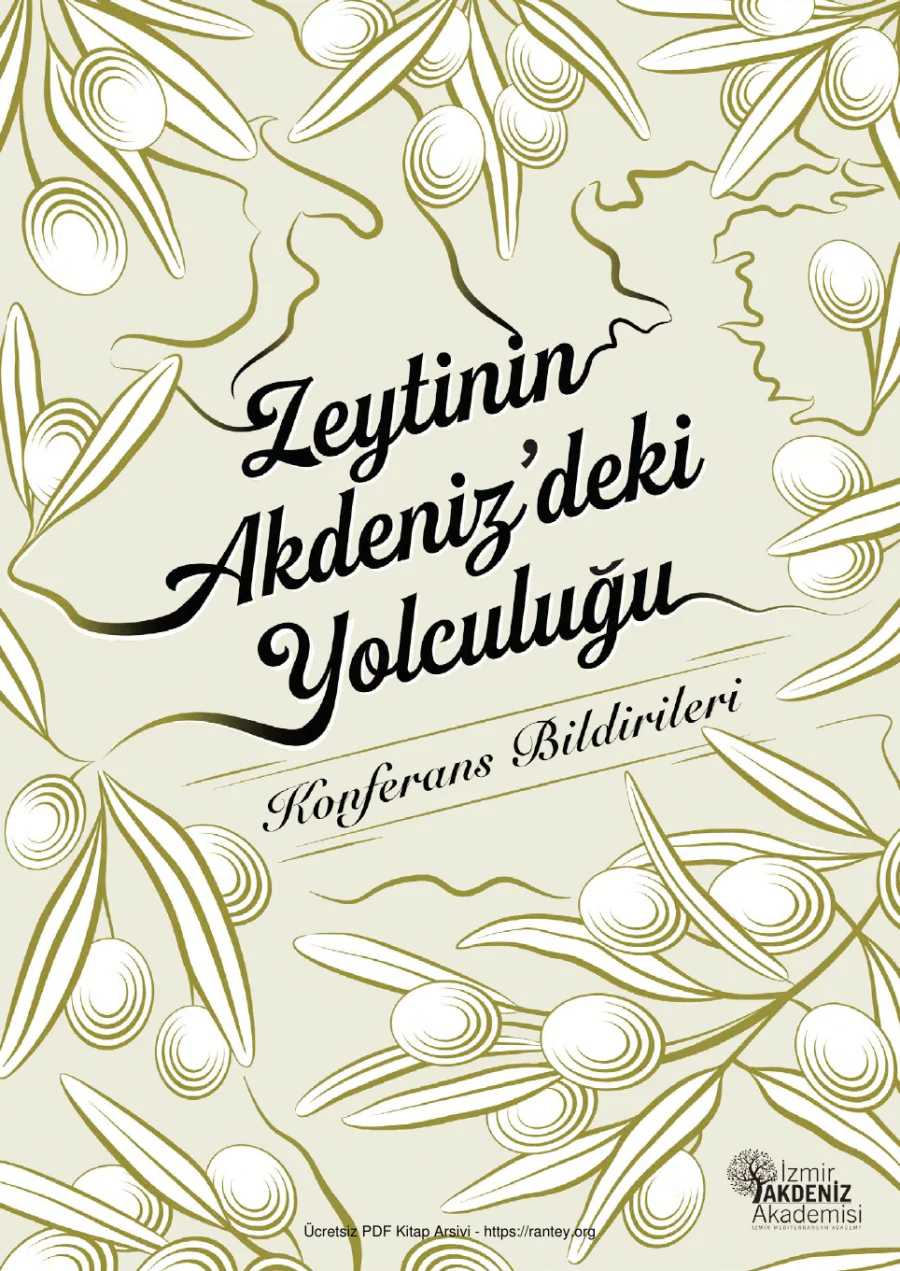 Zeytinin Akdenizdeki Yolculuğu kapak görseli