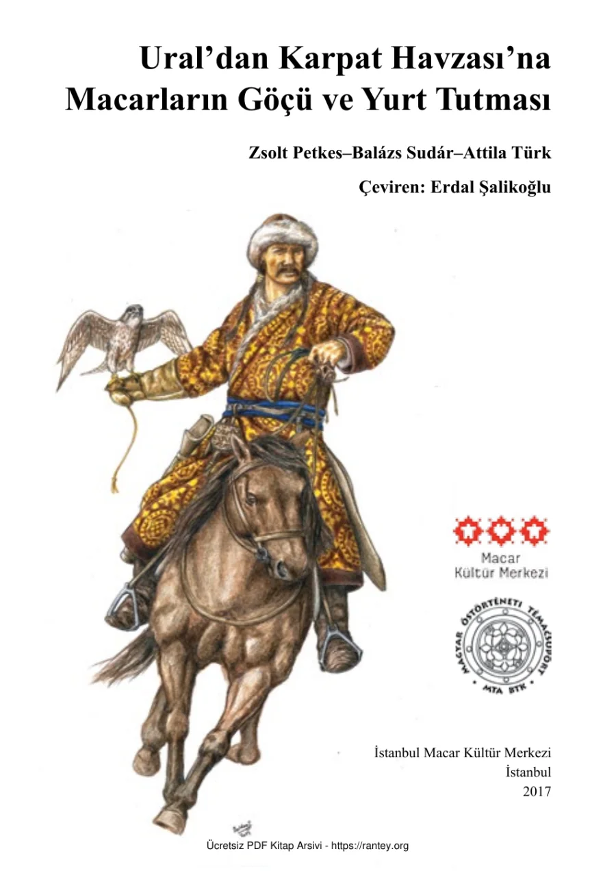 Zsolt Petkes Uraldan Karpat Havzasına Macarların Göçü ve Yurt Tutması kapak görseli